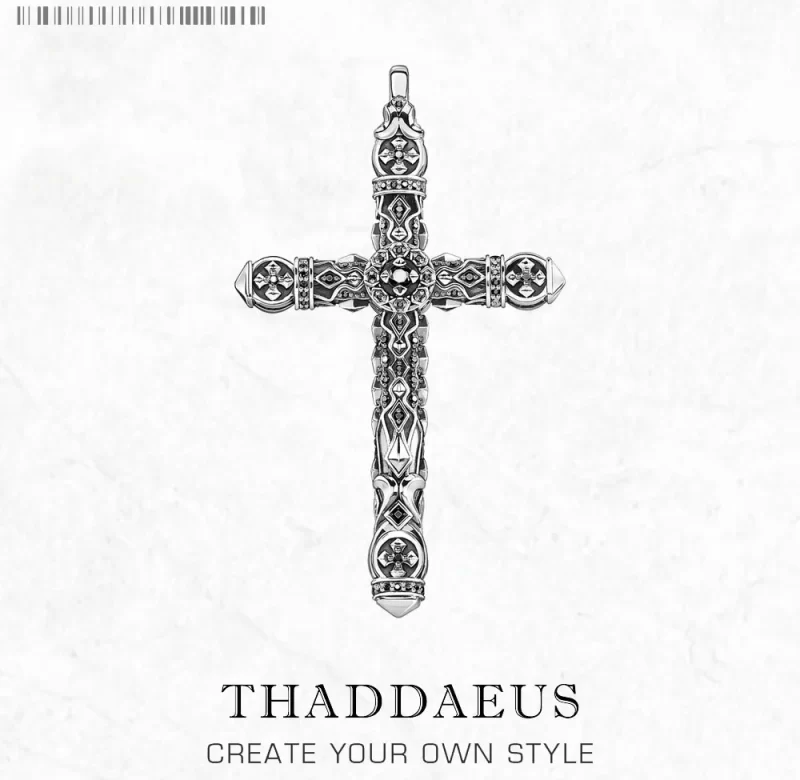 Stříbrný přívěsek velký kříž 925 | šperk