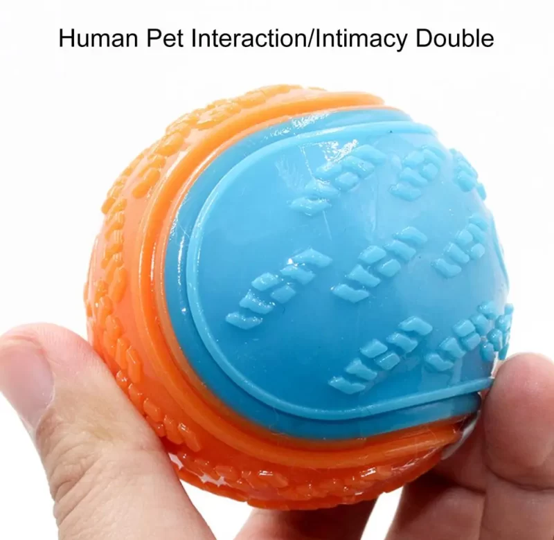 Pískací interaktivní míček pro psy | hračka