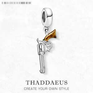 Stříbrný přívěsek pistole 925 | šperk