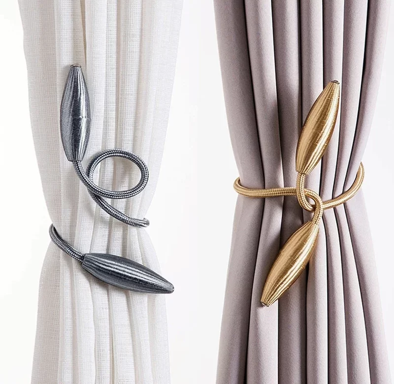 Elegantní úvaz na závěsy 55 cm | držák závěsů, páska na závěsy