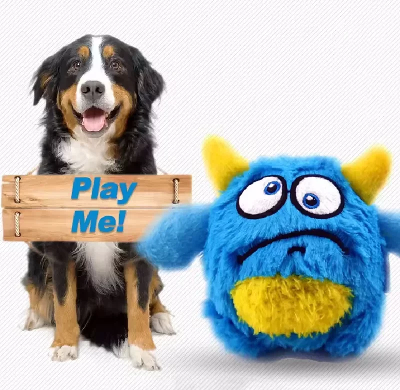 Plyšová interaktivní hračka pro psy | chovatelský doplněk