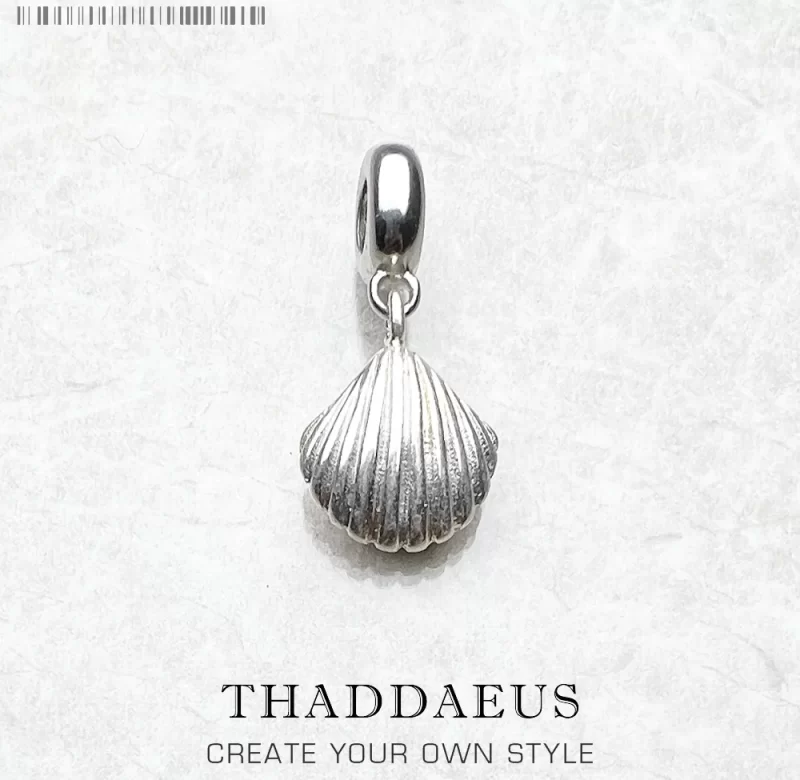 Stříbrný přívěsek mušle | šperk