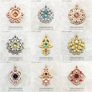 Stříbrný přívěsek ruka fatimy | šperk