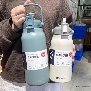 Velká nerezová termo láhev cestovní | nádobí