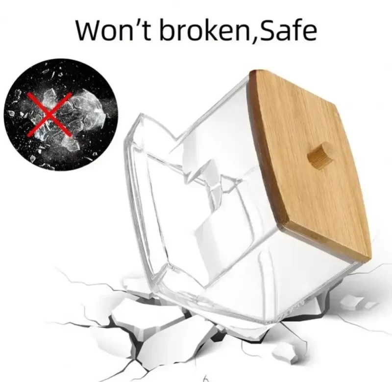 Průhledný úložný box s víkem | Organizér