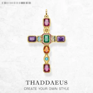 Stříbrný křížový přívěsek 925 vintage | šperk