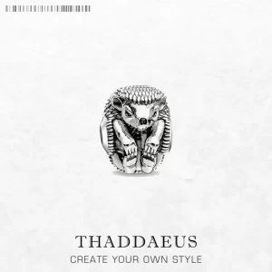 Stříbrný korálek ježek 925 | šperk