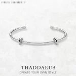 Stříbrný korálkový náramek karma | šperk