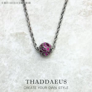 Stříbrný karma náhrdelník s přívěskem | šperk