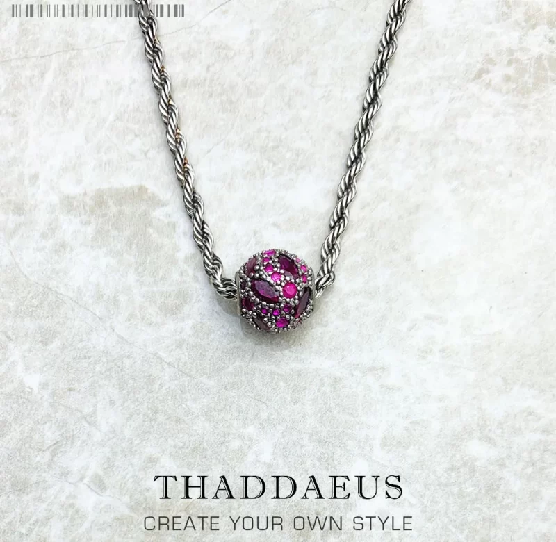 Stříbrný karma náhrdelník s přívěskem | šperk