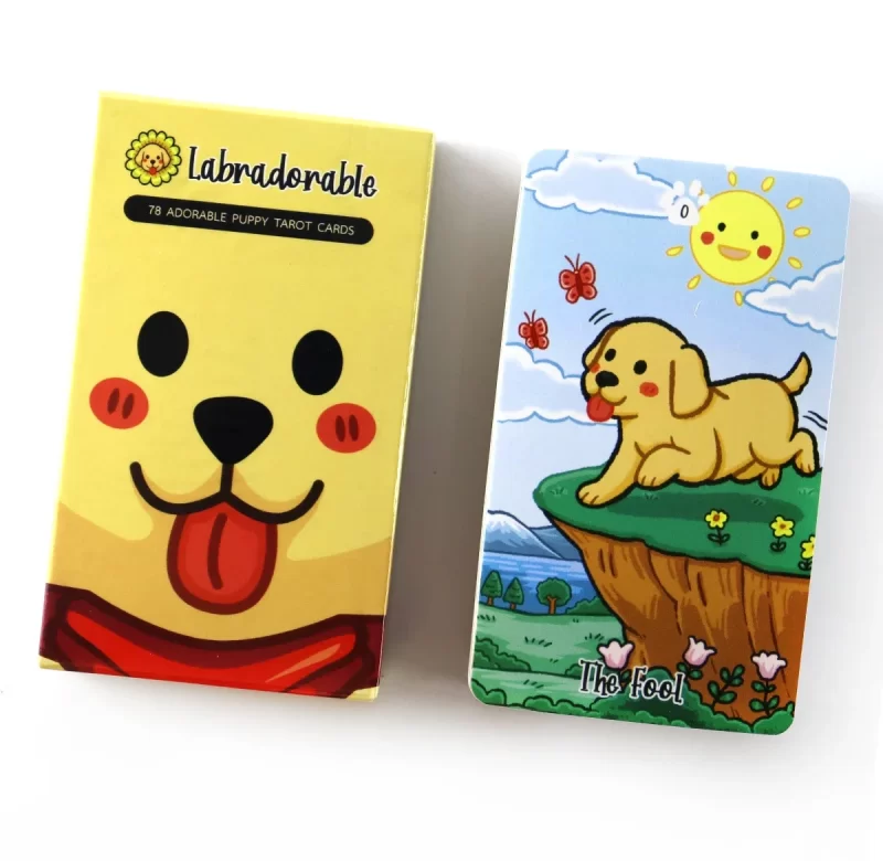 Labrador tarotové karty pro výklad anglicky | karetní hra