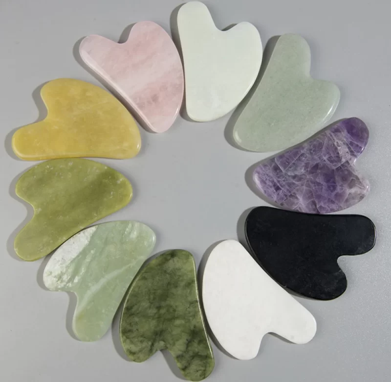 Gua sha jade kámen | masážní pomůcka
