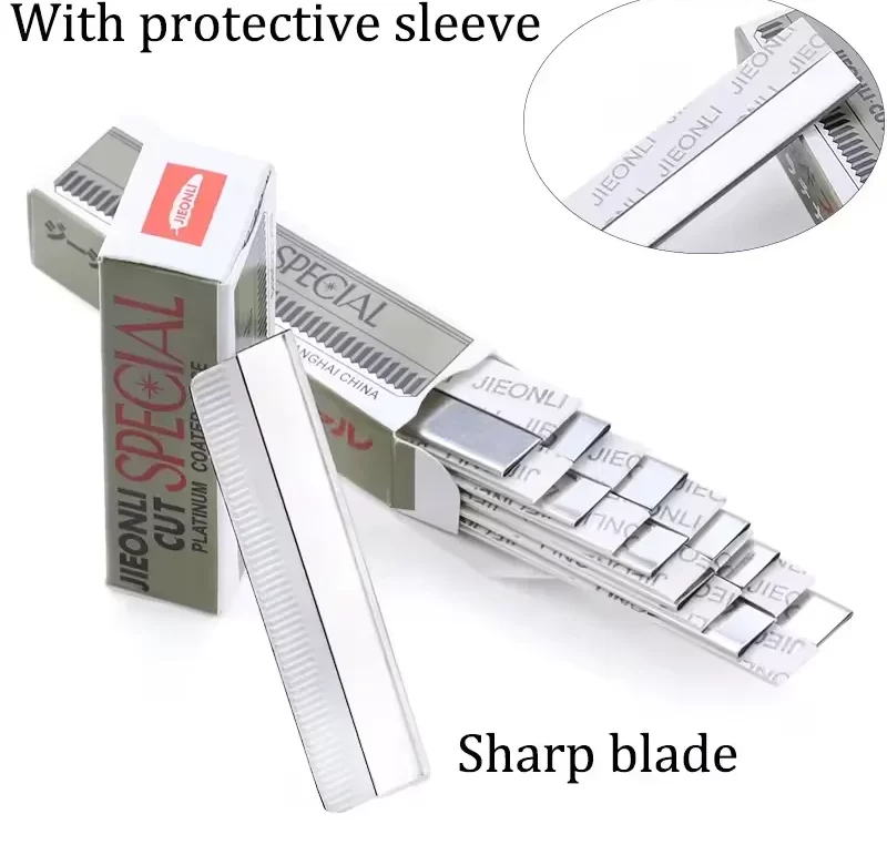 Holicí strojek na obočí nerezový 10ks | odstraňovač chloupků