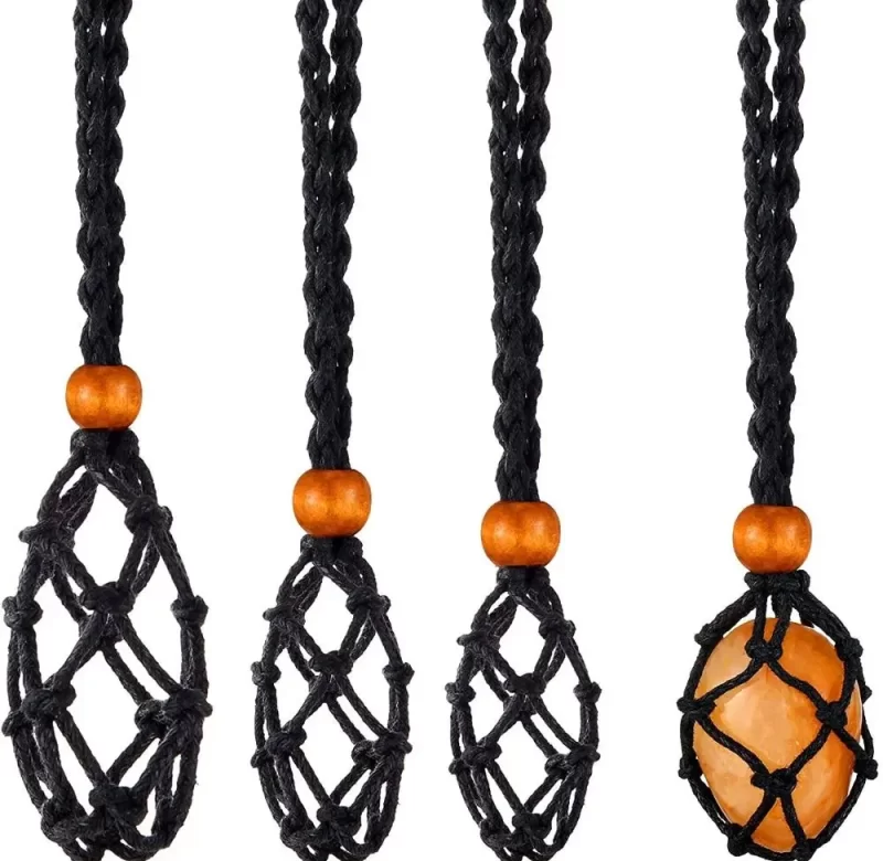 Nastavitelný náhrdelník s držákem kamene | náhrdelník