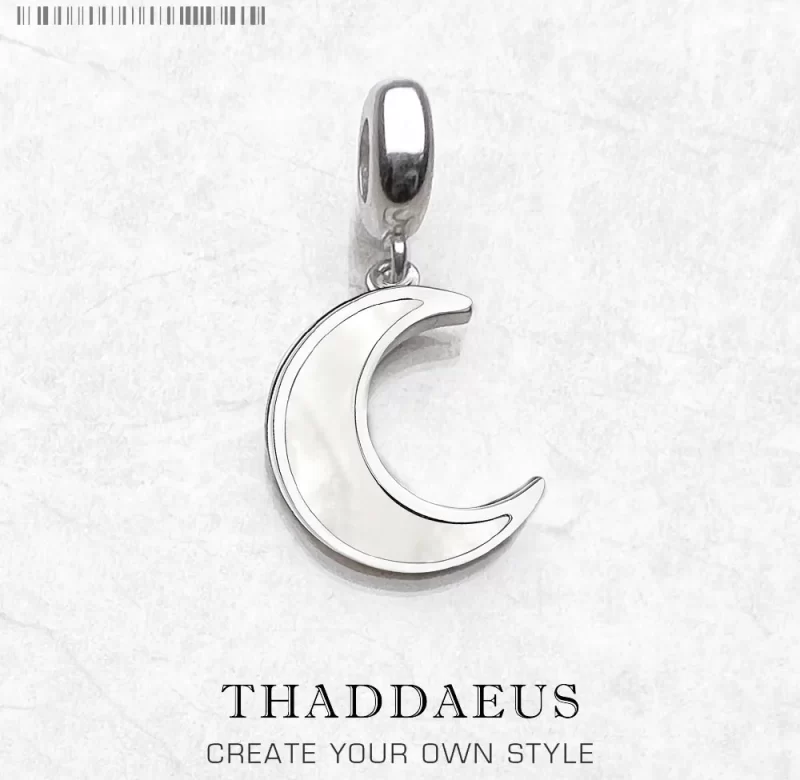 Stříbrný přívěsek měsíc | šperk