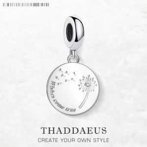 Stříbrný přívěsek pampeliška | šperk