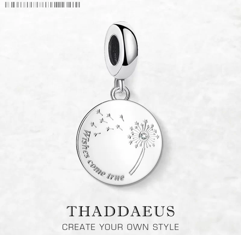 Stříbrný přívěsek pampeliška | šperk