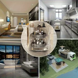 Rohová polička do sprchy bez vrtání | držák