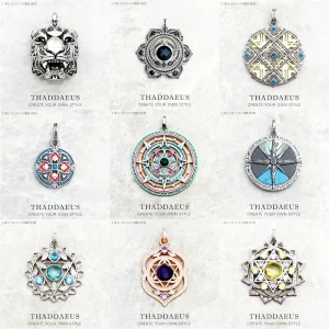 Magický amulet aztécký tygr stříbro | přívěsek