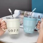 Cestovní termo hrnek s brčkem 480ml | nádobí