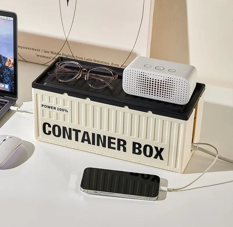 Zásuvkový úložný box na kabely | organizér