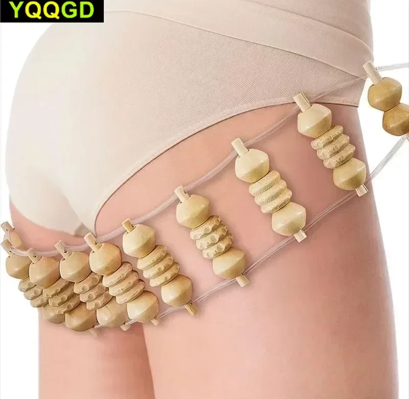 Dřevěný masážní váleček na záda | péče o tělo