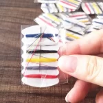 Cestovní šicí sada s jehlou a nití | šicí potřeby 10 ks