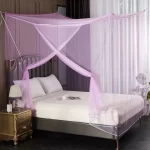 Síť proti hmyzu na postel černá | ochrana před hmyzem