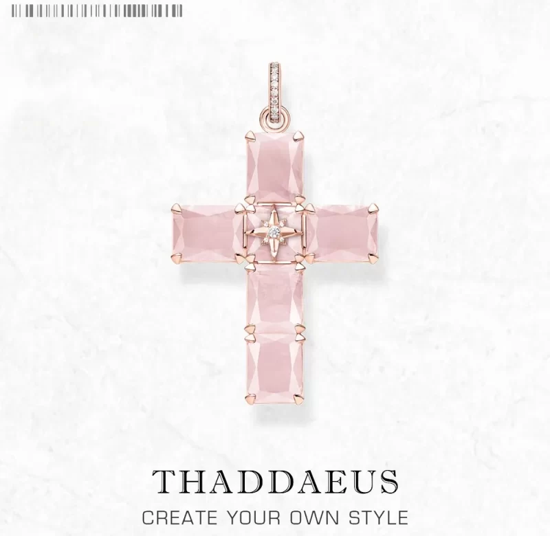 Stříbrný přívěsek kříž | šperk