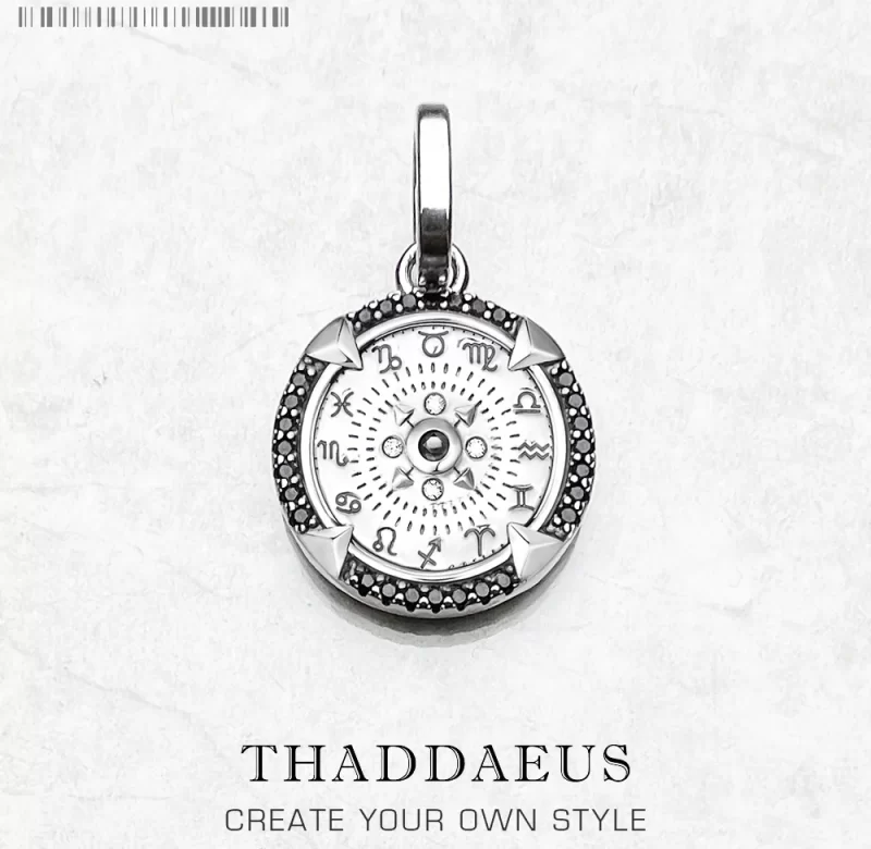 Stříbrný ochranný amulet přírody černý | šperk