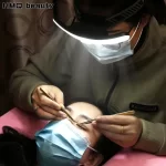 Nabíjecí led čelovka na řasy | Kosmetická lampa