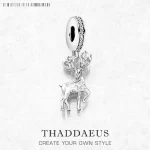 Stříbrný přívěsek jelen | šperk