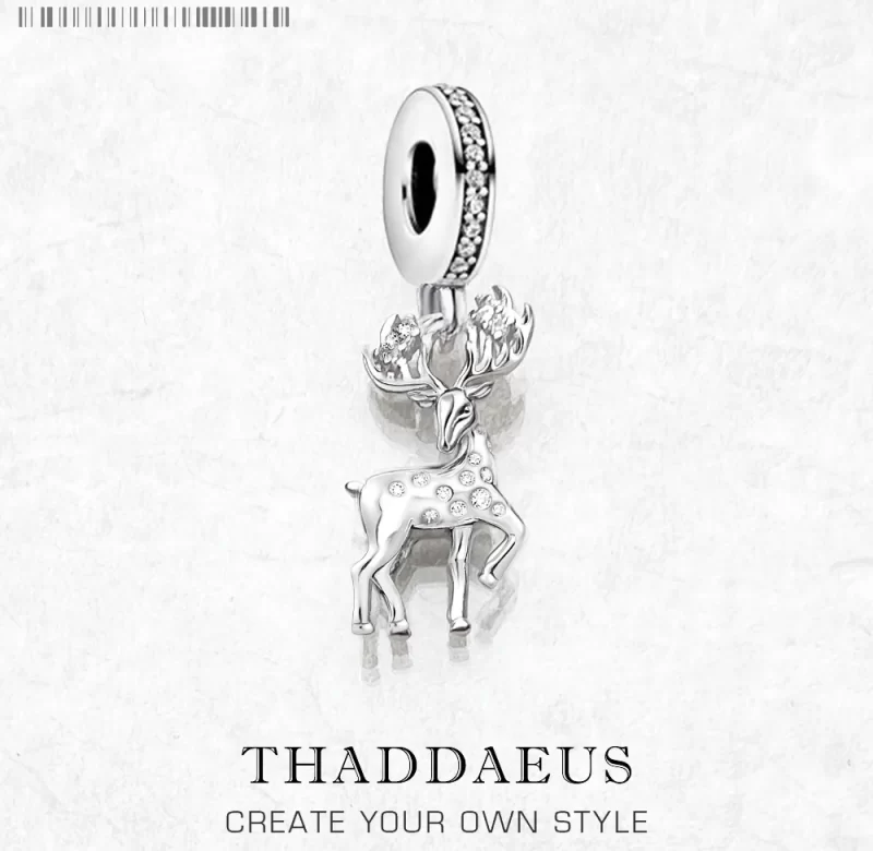 Stříbrný přívěsek jelen | šperk