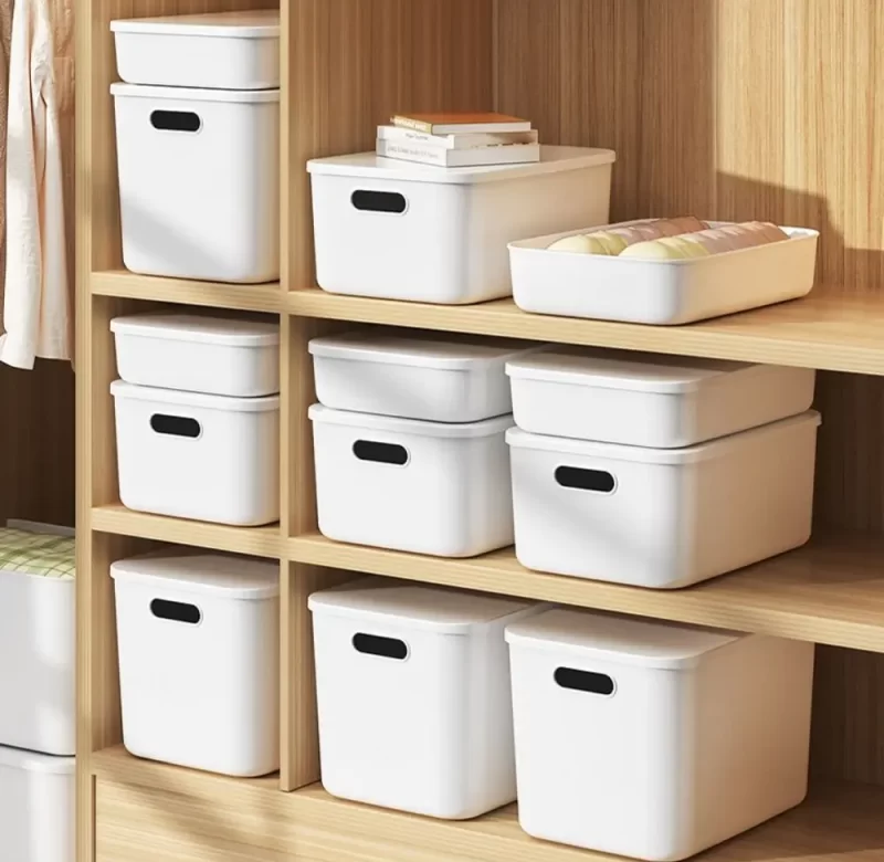 Úložný plastový box s víkem | organizér