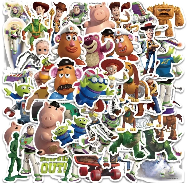Disney samolepky Toy story | dekorace 50 ks