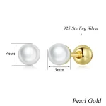 3mm perleťové zlato