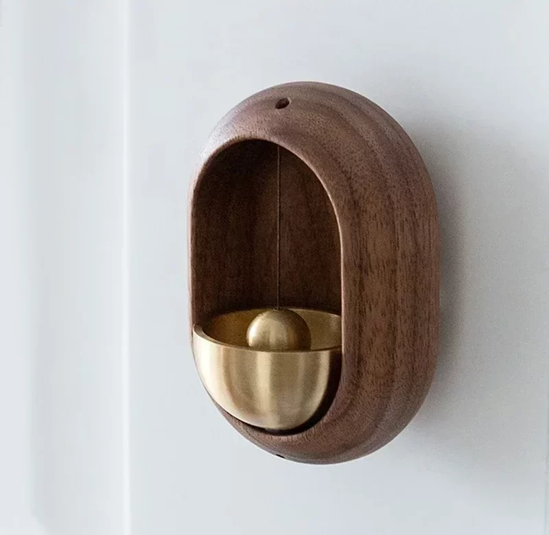 Dřevěný venkovní zvonek | dekorace