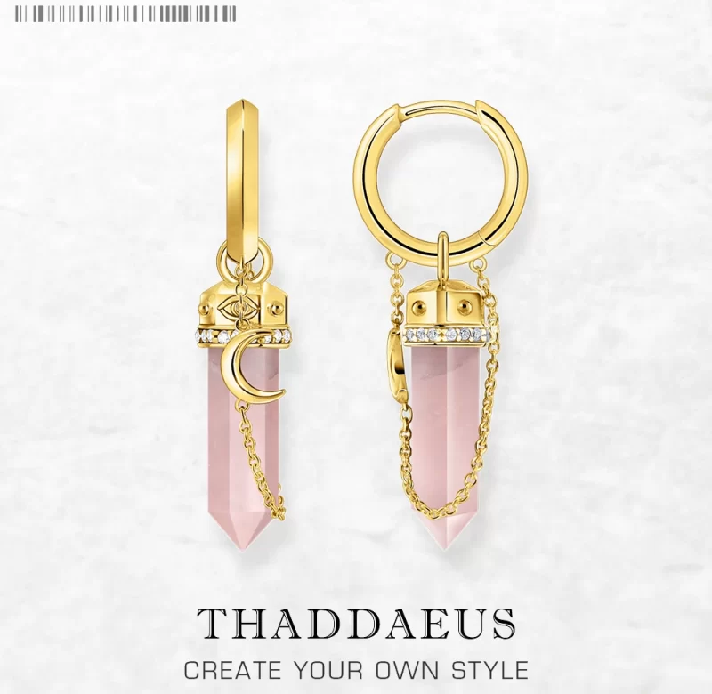 Kruhové stříbrné náušnice růženín vintage | šperk 2 ks