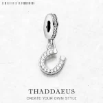 Stříbrný přívěsek podkova pro štěstí | šperk