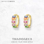 Stříbrné kruhové náušnice | šperk 2 ks