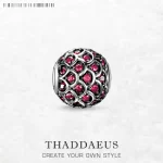 Stříbrný přívěsek červená rybka | šperk