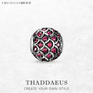 Stříbrný přívěsek červená rybka | šperk