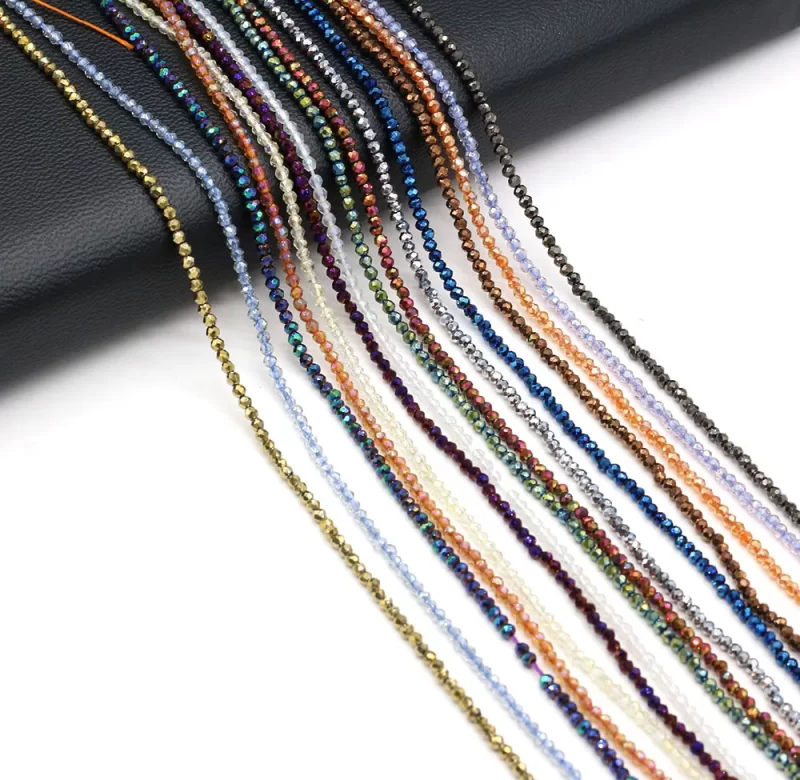 Přírodní krystalové korálky 2mm | šperky