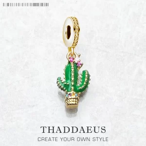 Stříbrný přívěsek kaktus | šperk