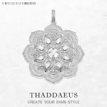 Stříbrný přívěsek lotus květ 925 | šperk