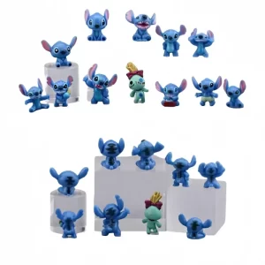 Mini stitch anime figurky | dekorace