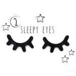 Eyelash 3d samolepka na zeď | Dekorace 2 ks