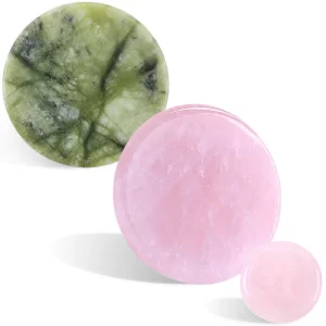 Jade kámen na lepidlo řas růžový | držák lepidlo, kosmetická pomůcka