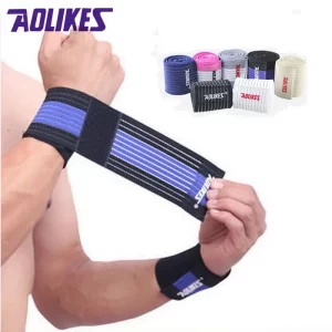 Elastická bandáž na zápěstí Aolikes | bandáž ortéza
