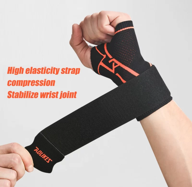 Elastická bandáž na zápěstí s popruhem | bandáž, ortéza